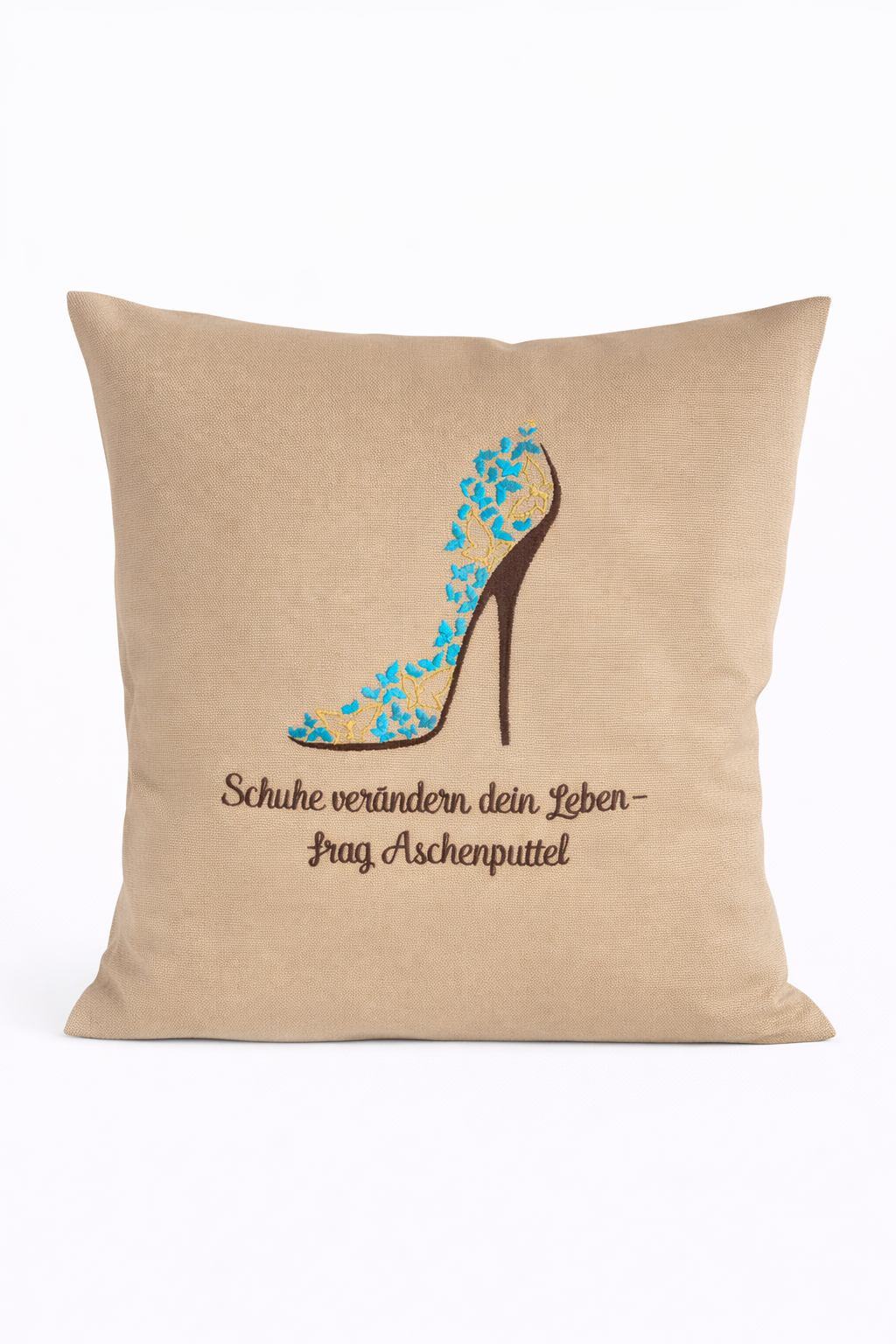 Kissenbezug - Schuhe - Geschenk-Zuhause / Heimat WOHNACCESSOIRES