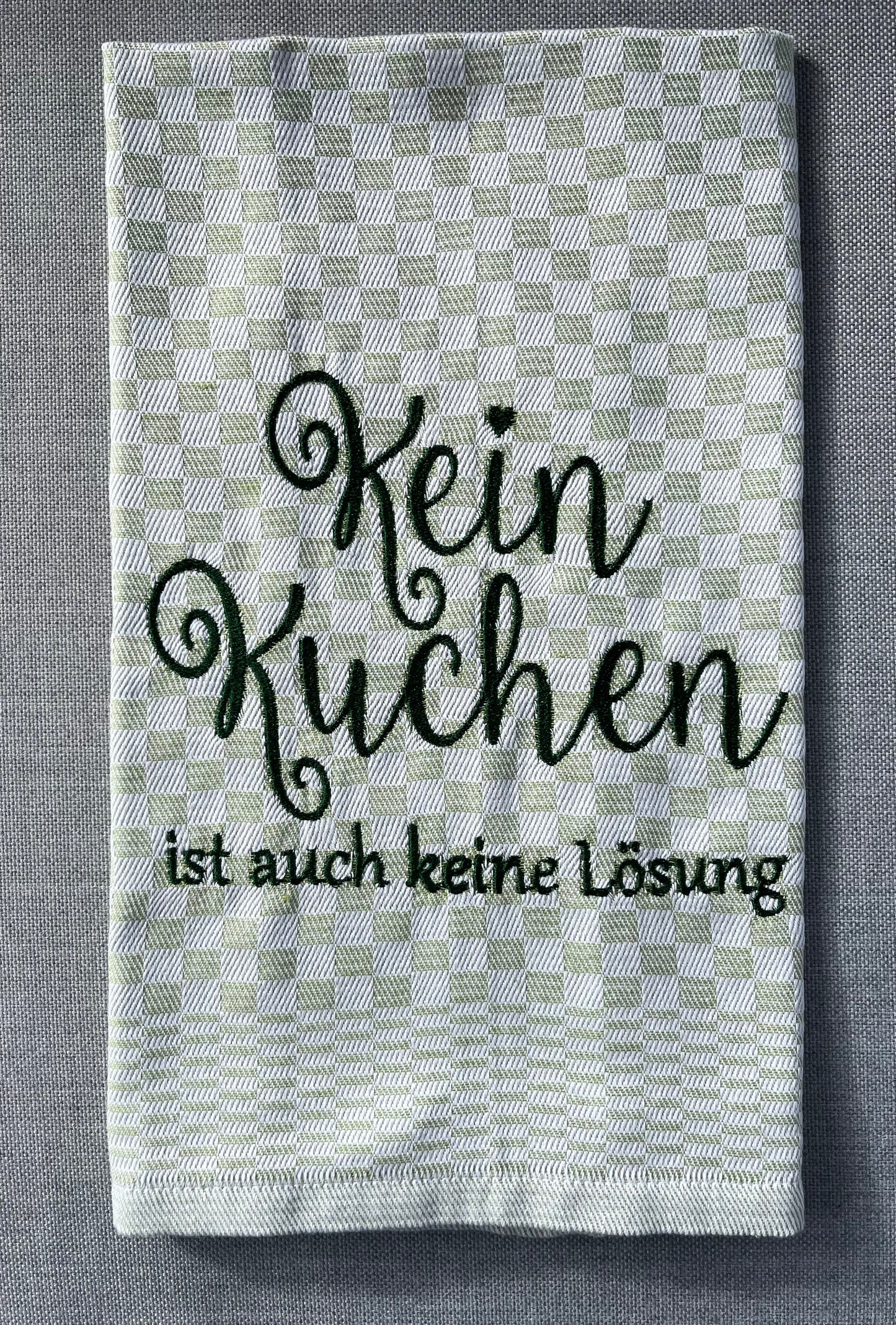 KUCHEN - Geschirrtuch bestickt, Küchentuch, Küche, Geschenk, Geschenkidee, Einladung (Kopie)