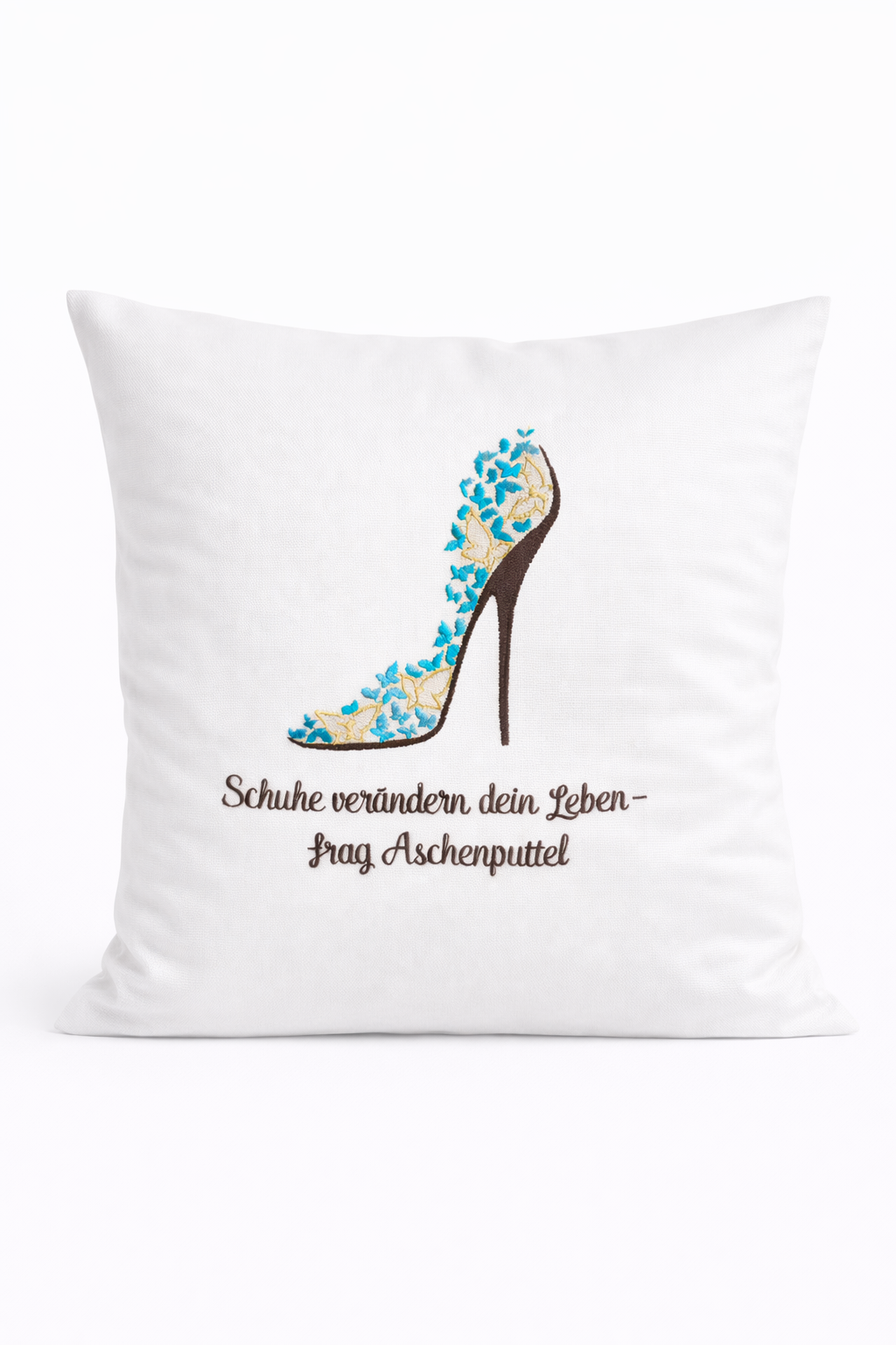 Kissenbezug - Schuhe - Geschenk-Zuhause / Heimat  WOHNACCESSOIRES